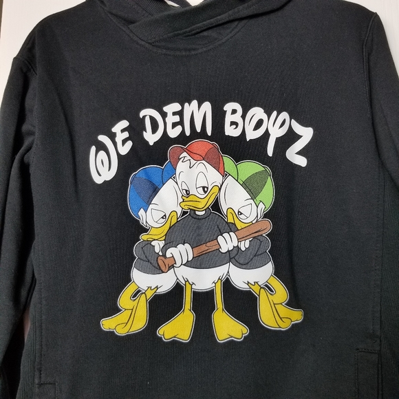 Entree LS Contemporary Streetwear Sweatshirt Pullover Hoodie "We Dem Boy… - Picture 2 of 6